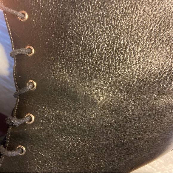 Harley Davidson Women’s Black Leather Motorcycle Boots - Picture 8 of 10